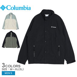 《今だけ！店内全品ポイントアップ》コロンビア アウター メンズ ストーニーパスジャケット COLUMBIA Stony Pass Jacket PM0444 ウェア ジャケット はっ水 撥水 ロゴ 刺繍 スタンドネック アウトドア レジャー シンプル カジュアル