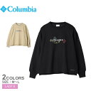 コロンビア 長袖Tシャツ レディース ウィメンズジプシーバーズロングスリーブクルー COLUMBIA W Gypsy Birds Long Sleeve Crew PL6018 長袖 ロンT トップス ウエア ブランド カジュアル シンプル ロゴ アウトドア タウン イラスト 国内正規品