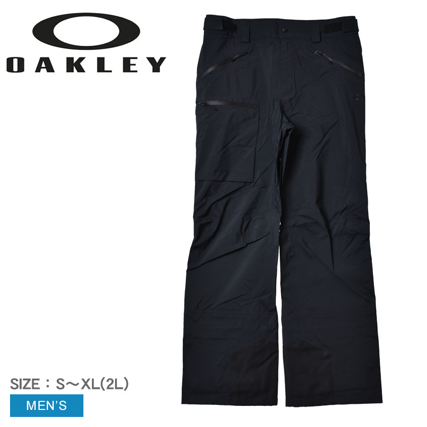 《今だけ！店内全品ポイントアップ》オークリー パンツ メンズ ボウルズ ゴアテックス シェル パンツ OAKLEY BOWLS GORETEX SHELL PANT FOA402353 ボトムス ロングパンツ ロング丈 長ズボン ゴアテックス 防水 ロング丈 スキー スノボ スノーボード ウィンタースポーツ