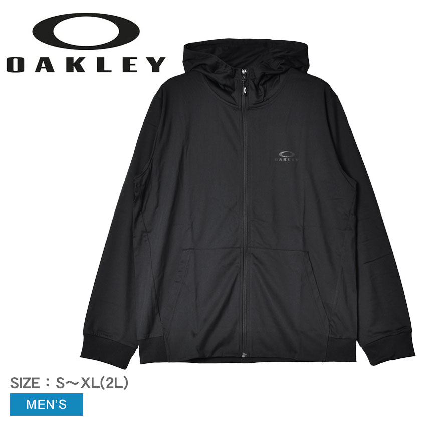 【今だけクーポン配布中】オークリー ジャケット メンズ FZ FOUNDATIONAL HOODIE 2.0 OAKLEY FOA402748 トップス ウェア ウエア ジップアップ 長袖 フード ブランド ワンポイント ロゴ 人気 おしゃれ 定番 カジュアル シンプル スポーティ 通気性 吸湿性 ブラックのサムネイル