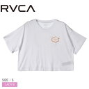 《今だけ！店内全品ポイントアップ》【ゆうパケット配送】ルーカ 半袖Tシャツ レディース HAWAII HEX SS TEE RVCA BD043210 トップス 半袖 ウエア ロゴ プリント ワンポイント カジュアル ストリート サーフ デイリーユース タウンユース クルーネック シンプル ホワイト 白 1