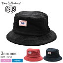 【ネコポス配送】デウス エクス マキナ RONNY CORD BUCKET 帽子 DEUS EX MACHINA メンズ レディース DMW2071268 ブラ...