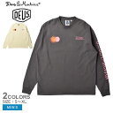 【ゆうパケット配送】デウス エクス マキナ Tシャツ メンズ ニンバス ロングスリーブ Tシャツ DEUS EX MACHINA NIMBUS LS TEE DMF221418 ウェア 長袖 ティーシャツ おしゃれ オーバーサイズ ブランド ロゴ シンプル カジュアル ストリート 定番 人気 春秋冬 服