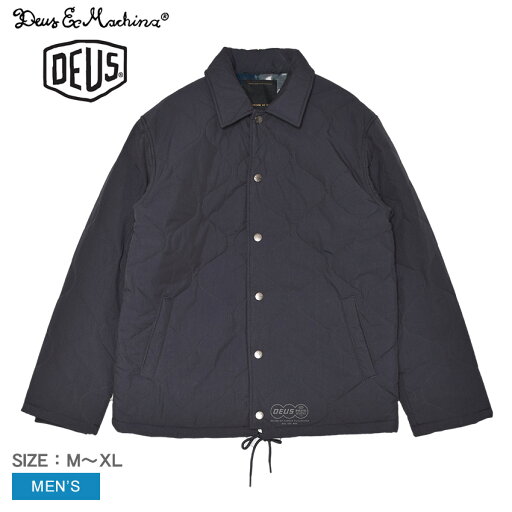 デウス エクス マキナ コーチジャケット メンズ コーチジャケット DEUS EX MACHINA FREDDY COACH JACKET DMF246606 ジャケット アウター ストリート ブランド カジュアル キルティング シンプル 春 秋 ブラック 黒 デウス エクス マキナ コーチジャケット メンズ コーチジャケット DEUS EX MACHINA FREDDY COACH JACKET DMF246606 ジャケット アウター ストリート ブランド カジュアル キルティング シンプル 春 秋 ブラック 黒