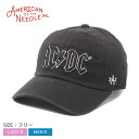 アメリカンニードル キャップ メンズ レディース Music ACDC AMERICAN NEEDLE SMU674A-ACDC 帽子 キャップ ベースボールキ...