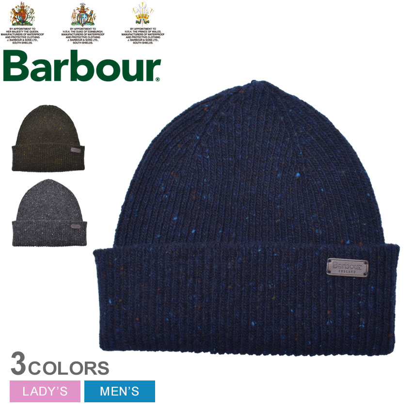 バブアー ローワーフェル ドネガル ビーニー ニット帽 BARBOUR LOWERFELL DONEGAL BEANIE メンズ レディース MHA0497 グレー ネイビー 紺 グリーン ニットキャップ 帽子 アクセサリー ベーシック バーブァー ブランド シンプル プレゼント 誕生日 プレゼント ギフト