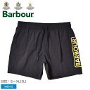 《今だけ！店内全品ポイントアップ》バブアー 水着 メンズ BARBOUR INTERNATIONAL LARGE LOGO SWIM SHORT MSW0006 ズボン ボトムス ショート丈 ハーフパンツ プール 海 アウトドア 川 レジャー 水着 水陸両用 スイムウェア シンプル ロゴ プリント ワンポイント ブランド