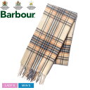 《今だけ！店内全品ポイントアップ》バブアー マフラー メンズ レディース トーリドン チェック スカーフ BARBOUR TORRIDON CHECK SCARF USC0359 バーブァー おしゃれ カジュアル クラシカル ロゴ タータンチェック チェック 防寒 ストール 定番 マルチカラー ベージュ