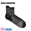【今だけクーポン配布中】【ネコポス配送】 サロモン 靴下 メンズ レディース スピードクロス アンクル SALOMON SPEEDCROSS ANKLE LC2...