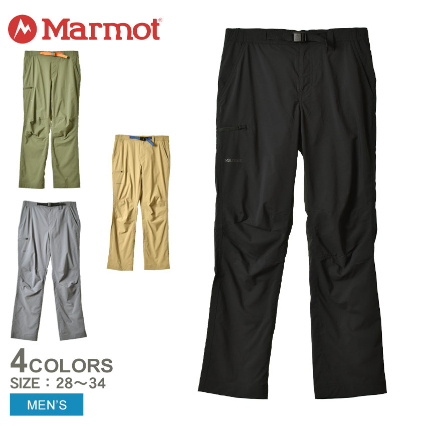 マーモット アウトドア パンツ メンズ 【今だけクーポン配布中】マーモット パンツ メンズ ARCH ROCK PANT MARMOT M10842 ブランド ボトムス ロングパンツ ズボン ロング アウトドア スポーティ おしゃれ シンプル ずぼん カジュアル スポーツ 登山 トレッキング ブラック 黒 グレー ブラウン カーキ