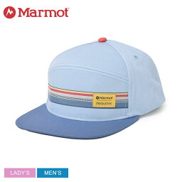 《今だけ！店内全品ポイントアップ》マーモット 帽子 メンズ レディース 5 パネル ハット MARMOT 5 PANEL HAT M12985 ペンドルトン コラボ ウエア 帽子 ブランド ロゴ シンプル スポーティ スポーツ カジュアル スナップバック ブルー 青 イエロー レッド