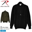 【今だけクーポン配布中】ロスコ セーター メンズ GIスタイル5ボタンアクリルセーター ROTHCO G.I.STYLE 5BUTTON ACRYLIC SWEATER 6368 ウェア ウエア 長袖 トップス シンプル カジュアル ヘンリーネック デイリー アクリル ミリタリー ストリート 保温性 ニット