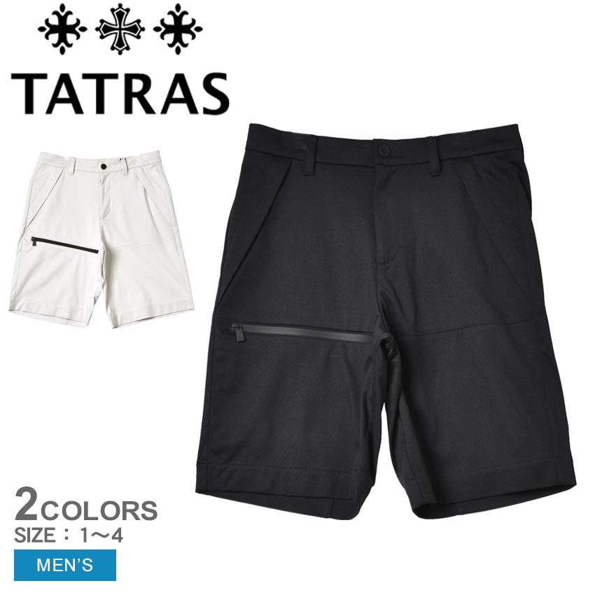 《今だけ！店内全品ポイントアップ》タトラス アドヒル パンツ TATRAS ADHIL メンズ MTAT21A5006-S ブラック 黒 グレー ボトムス ショートパンツ ハーフパンツ ブランド シンプル カジュアル キレカジ マニッシュ スポーティ サーフ おしゃれ ギフト プレゼント