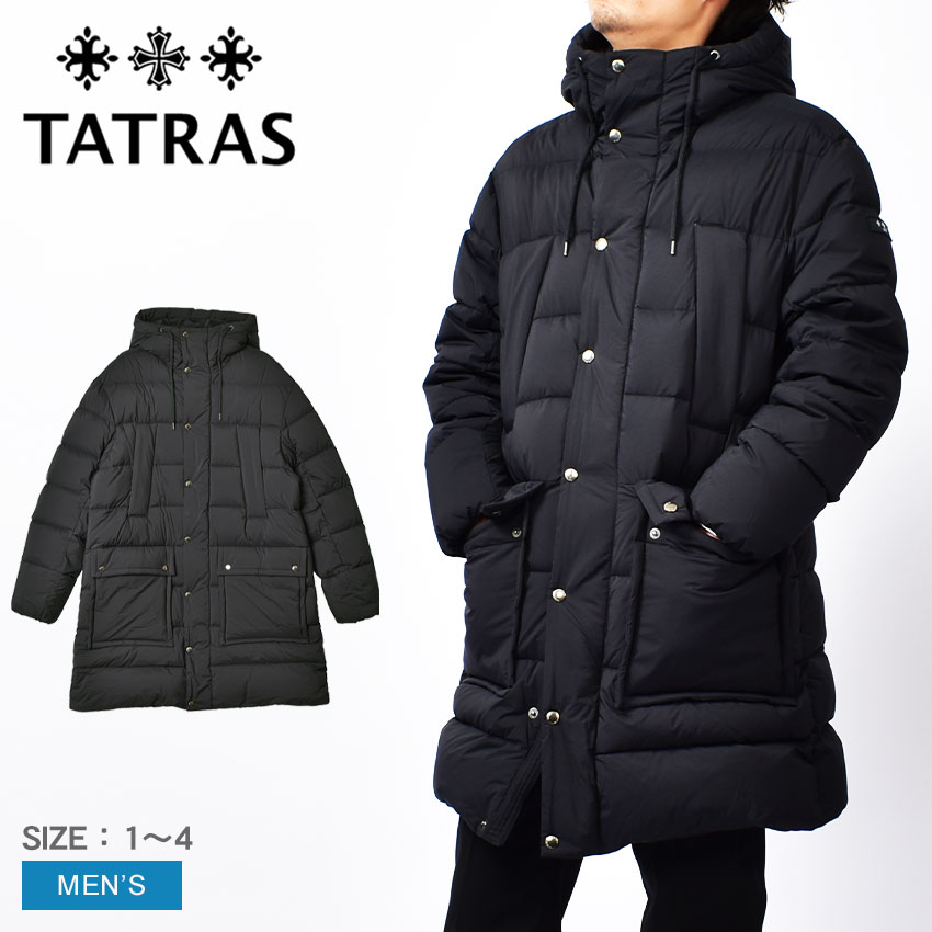 【限定クーポン発行中】タトラス アーゴン アウター TATRAS ARGON メンズ MTLA21A4145-D ブラック 黒 ジャケット ブルゾン ボア ブランド シンプル カジュアル フード おしゃれ もこもこ 上着 防寒 旅行 ギフト プレゼント 誕生日 プレゼント ギフト