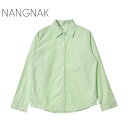 ナンナック トップス メンズ レディース ビックシルエット シャツ NANGNAK NN-0025 韓国 韓国ファッション トップス カットソー 長袖 カジュア...