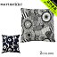 《今だけ！店内全品ポイントアップ》【ゆうパケット配送】マリメッコ クッションカバー 50×50cm MARIMEKKO CUSHION COVER 60305 190 ボットナ 雑貨 北欧 スクエア オシャレ おしゃれ 模様 白 ジップ ファスナー リビング インテリア 内祝い 結婚祝い