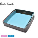 【今だけクーポン配布中】ポール スミス トレイ メンズ レディース レザー カラーブロック ミディアム トレイ PAUL SMITH LEATHER COLOU...