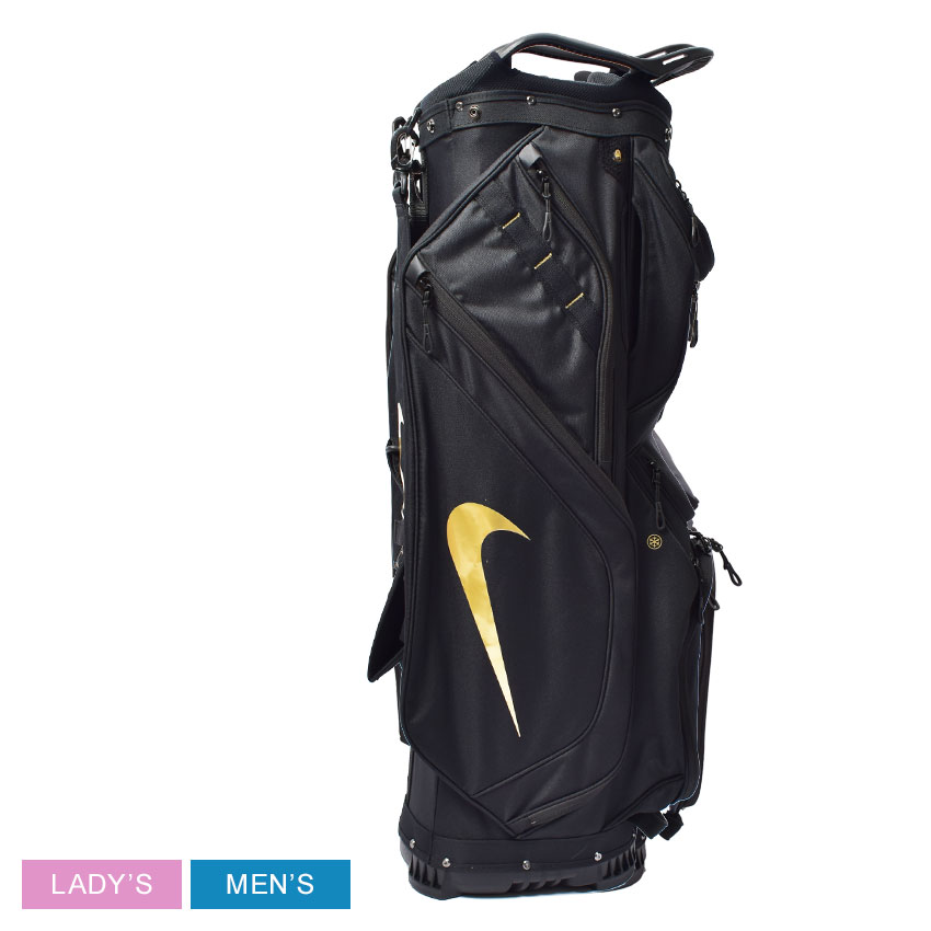 ナイキ ゴルフバッグ メンズ レディース パフォーマンス カート ゴルフバッグ NIKE Performance Cart Golf Bag N.100.2004 075 ゴルフ キャディーバッグ キャディーバック ゴルフ用バッグ 練習 ホール ラウンド スポーツ ロゴ ブラック 黒【ラッピング対象外】