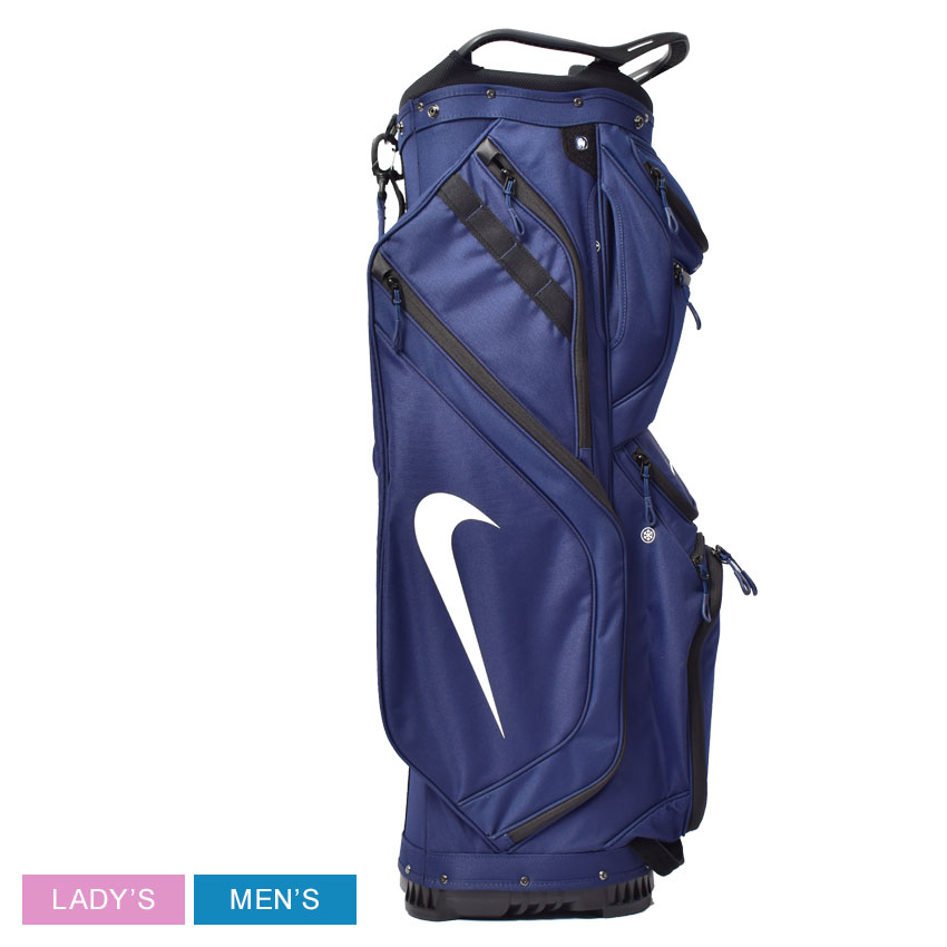 ナイキ ナイキ ゴルフバッグ メンズ レディース パフォーマンス カート ゴルフバッグ NIKE Performance Cart Golf Bag N.100.2004 448 ゴルフ キャディーバッグ キャディーバック ゴルフ用バッグ 練習 ホール ラウンド スポーツ ロゴ ネイビー 紺【ラッピング対象外】