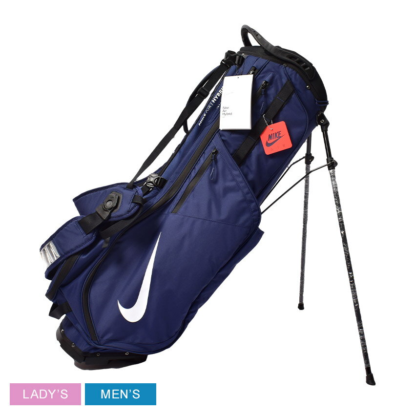 ナイキ ナイキ ゴルフバッグ メンズ レディース エアハイブリッド 2 ゴルフバッグ NIKE AIR HYBRID 2 GOLF BAG N.100.3478 448 ゴルフ キャディーバッグ キャディーバック ゴルフ用バッグ スタンド付き 練習 ホール ラウンド スポーツ ロゴ【ラッピング対象外】