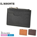 【今だけクーポン配布中】【ネコポス配送】イルビゾンテ カード入れ メンズ レディース カードケース IL BISONTE CARD CASE SCC115 PO...