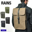 《今だけ！店内全品ポイントアップ》レインズ バックパック メンズ レディース クラシック バックパック RAINS CLASSIC BACKPACK 12200 ユニセックス 13L カバン リュック ブランド シンプル ロゴ カジュアル 通勤 通学 プレゼント 防水 雨 梅雨 おでかけ 人気 ブラック 黒