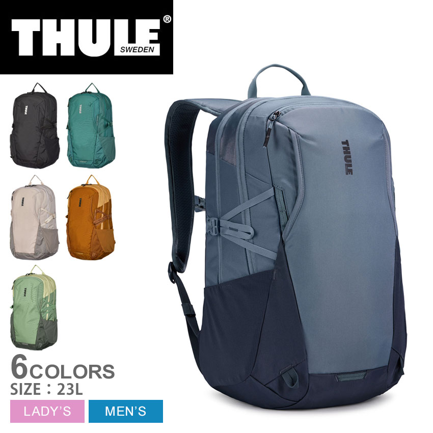 《今だけ！店内全品ポイントアップ》スーリー バックパック メンズ レディース アンルート バックパック 23L THULE ENROUTE BACKPACK 23L TEBP4216 リュックサック リュック バッグ 鞄 カジュアル シンプル ロゴ ビジネス 通学 通勤 無地 カジュアル ノートPC ノートパソコン