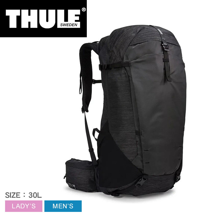 《今だけ！店内全品ポイントアップ》スーリー バックパック メンズ レディース Topio 30L THULE 3204503 鞄 リュックサック リュック トラベルパック シンプル ロゴ レインカバー ハイキング 一泊二日 旅行 出張 耐久性 収納性 通気性 大容量 撥水 誕生日 ギフト プレゼント