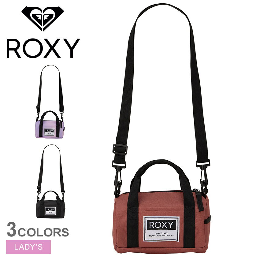 ロキシー ロキシー ショルダーバッグ レディース MY DAILY S ミニドラムバッグ ROXY RBG241312 ボディバッグ 鞄 バッグ かばん 肩掛け ポーチ ブランド シンプル ロゴ サーフ カジュアル おでかけ おしゃれ