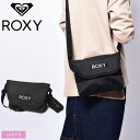 【今だけクーポン配布中】ロキシー ドリフティング ショルダーバッグ ROXY レディース ブラック 黒 鞄 ミニ バッグ メッセンジャーバッグ 肩掛け ショルダーポーチ カジュアル スポーツ シンプル ロゴ フラップバッグ アウトドア フェス ビーチ 誕生日 プレゼント ギフト