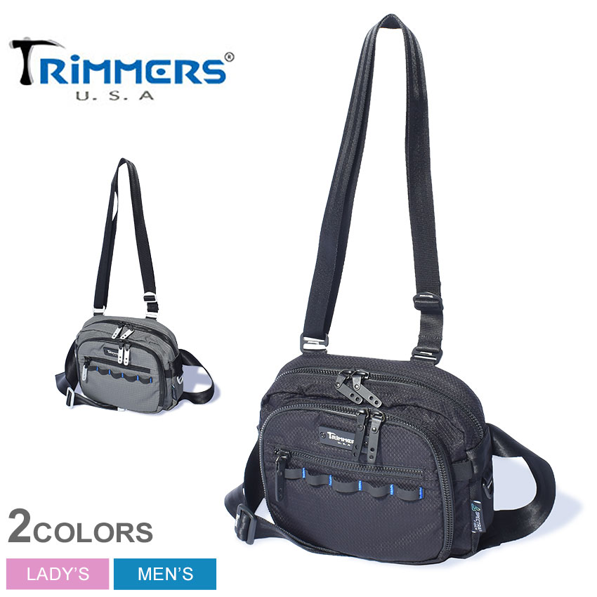 トリマーズ スカイスクレイパー ショルダーバッグ TRIMMERS SKY SCRAPER メンズ レディース 100-TRM-000004 ブラック 黒 グレー 鞄 バッグ ボディバッグ ウエストバッグ 2WAY ブランド カジュアル ミリタリー アウトドア レジャー 旅行