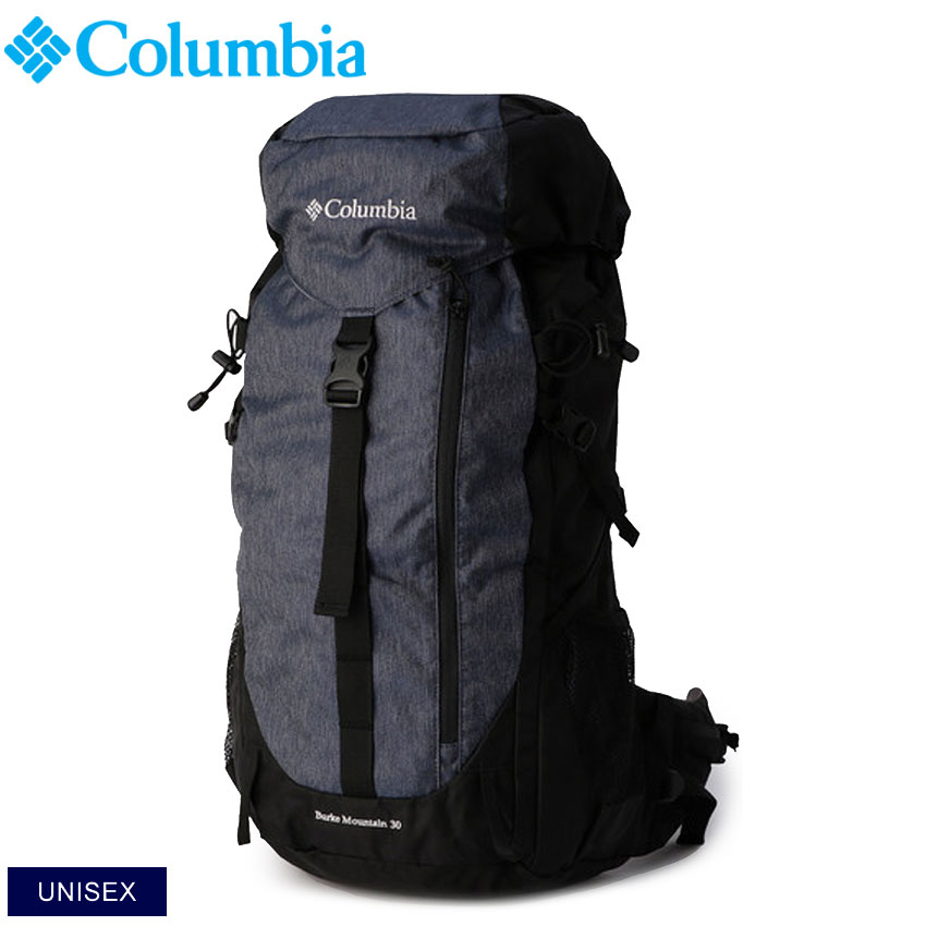 コロンビア バーク マウンテンブルー 30L バックパック バックパック COLUMBIA BURKE MOUTAIN BLUE 30L BACKPACK メンズ レディース ユニセックス PU8382 ネイビー 紺 ブランド リュック リュックサック ジム トレーニング アウトドア 収納 誕生日 プレゼント ギフト