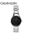 【4/1楽天モバイルご契約者様限定！P10倍】カルバンクライン シンプリシティ 腕時計 CALVIN KLEIN SIMPLICITY レディース K4323130 ブラック 黒 シルバー CK ウォッチ 定番 時計 ブランド ビジネス カジュアル 贈り物 防水 アナログ ステンレススチール スイス その1