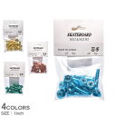 【ネコポス配送】ボルト&ナット セット スケートボード部品 BOLT&NUT SET メンズ レディース ブルー ゴールド オレンジ グリーン スケボー ボード...