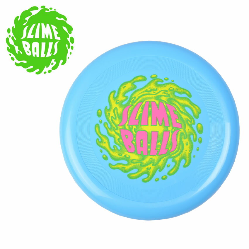 《今だけ！店内全品ポイントアップ》スライム ボールズ フリスビー SLIME BALLS LOGO FLYING ROLLING TRAY SLIMEBALLS 44643150 ディスク フライングディスク アウトドア スポーツ スポーツトイ アクショントイ 運動 公園 アクティビティ おもちゃ 玩具 プレゼント ギフト