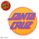 【ネコポス配送】サンタ クルーズ ステッカー SANTA CRUZ OTHER DOT STICKER 6IN オレンジ ブルー 88281772 ロゴ シール...