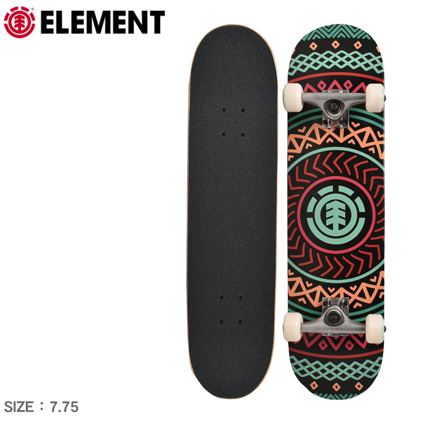 《今だけ！店内全品ポイントアップ》エレメント スケートボード ヘリカル コンプリート スケートボード 7.75 ELEMENT HELICAL COMPLETE SKATEBOARD 7.75 ALYXW00162 スケボー ボード スケート ストリート スポーツ ロゴ アウトドア ウィール カラフル 【ラッピング対象外】