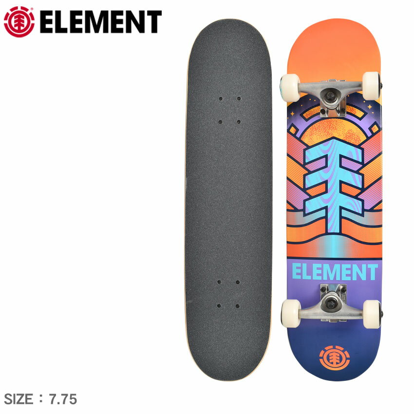 《今だけ！店内全品ポイントアップ》エレメント スケートボード アドニス コンプリート スケートボード 7.75 ELEMENT ADONIS COMPLETE SKATEBOARD 7.75 ALYXW00165 スケボー ボード スケート ストリート スポーツ ロゴ アウトドア ウィール カラフル 【ラッピング対象外】