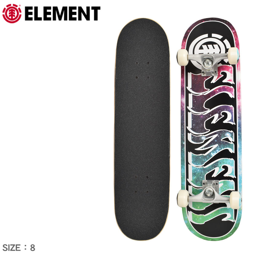 《今だけ！店内全品ポイントアップ》エレメント スケートボード アウトゼア コンプリート スケートボード 8 ELEMENT OUT THERE COMPLETE SKATEBOARD 8 ALYXW00147 スケボー ボード スケート ストリート スポーツ ロゴ アウトドア ウィール カラフル 【ラッピング対象外】