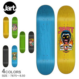 《今だけ！店内全品ポイントアップ》ジャート スケートボード デッキ メンズ レディース AKBAR×JART DECK JART SKATEBOARDS JADE0022A081 JADE0022A082 JADE0022A083 JADE0022A084 スケート スケボー デッキ ストリート ロゴ 人気 シンプル おしゃれ【ラッピング対象外】