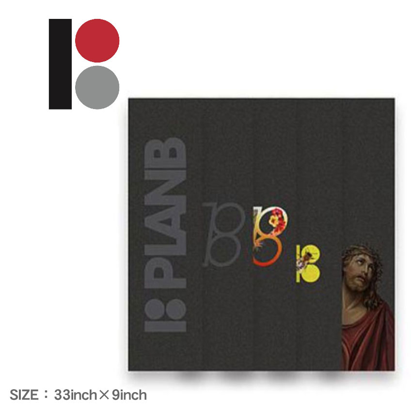 プランビー デッキテープ メンズ レディース DIE CUT PLAN B PBGR0022A001 ロゴ カスタム 付け替え スケートボード ボード スケボー...
