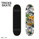 トリックス スケート スケートボード メンズ レディース トリック LSD 8.0 コンプリート スケートボード TRICKS SKATE TRICK LSD ...