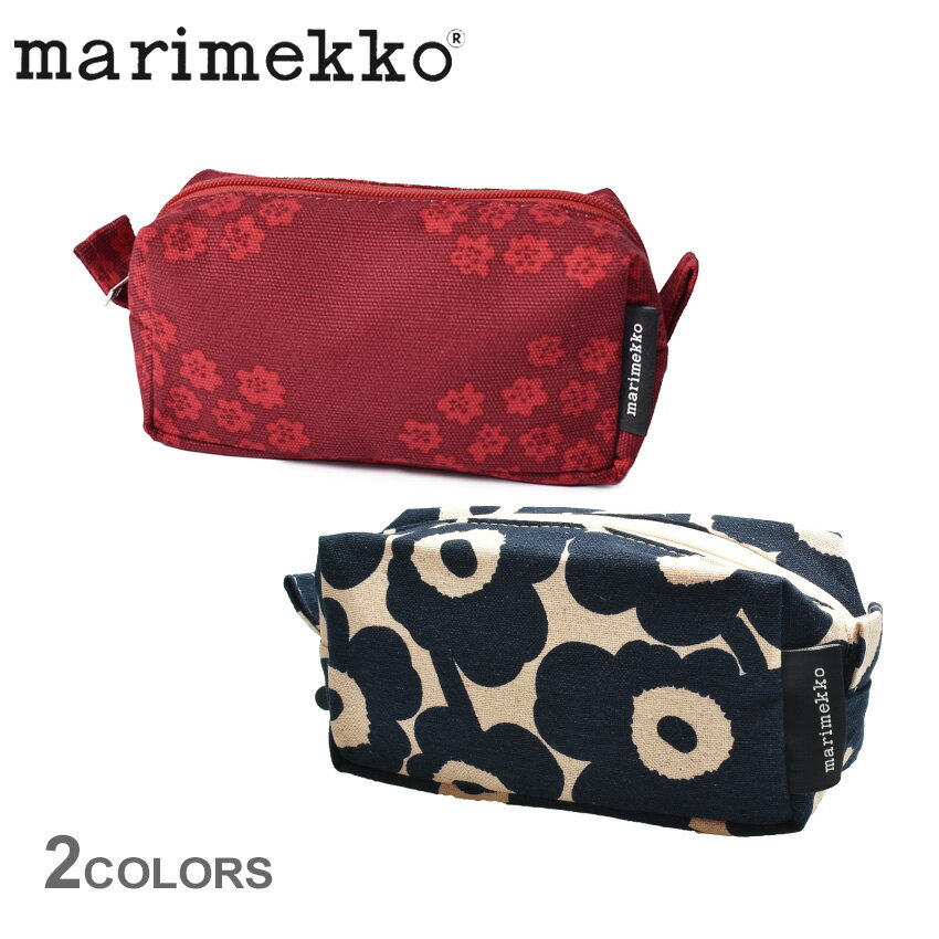 【ゆうパケット配送】 マリメッコ ポーチ プケッティポーチ MARIMEKKO PUKETTI POUCH レディース 花柄 北欧 赤 収納 雑貨 定番 人気 デザイン かわいい おしゃれ 使いやすい コンパクト 化粧 メイク 小さめ 小物入れ ブランド クラシカル 贈り物