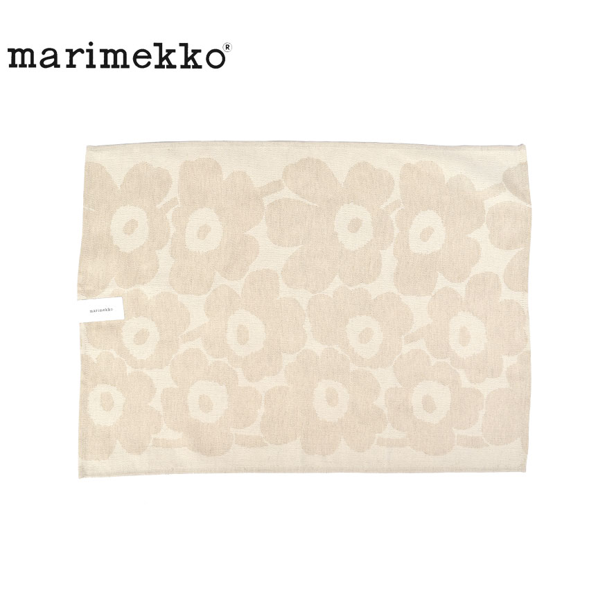 《今だけ！店内全品ポイントアップ》マリメッコ ティータオル ウニッコ ティー タオル 50×70CM MARIMEKKO UNIKKO TEA TOWEL 50X70CM 70515-181 タオル おしゃれ かわいい ブランド 北欧 花柄 キッチン インテリア 鮮やかな ディッシュクロス ケシ 花 ピエニウニッコ