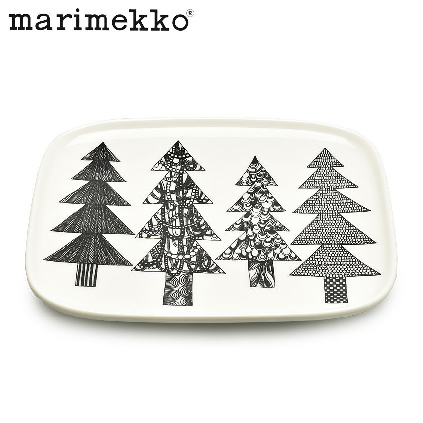 【限定クーポン発行中】マリメッコ クーシコッサ プレート MARIMEKKO Kuusikossa PLATE 食器 食事 ブランド キッチン インテリア 贈り物 お皿 四角 スクエア 北欧 雑貨 【ラッピング対象外】 誕生日 プレゼント ギフト