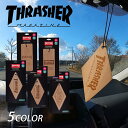 《今だけ！店内全品ポイントアップ》スラッシャー 芳香剤 ウッドフレグランス THRASHER WOOD FRAGRANCE 車 車内 エアーフレッシュナー カー用品 部屋 トイレ 雑貨 おしゃれ ブランド フレグランス 香り プレゼント ギフト ホワイトムスク フローラル ベリー