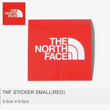 【今だけクーポン配布中】【メール便可】ノースフェイス ステッカー Sサイズ レッド ザ ノースフェイス the north face tnf sticker small red NN9719 R ロゴ キャンプ用品 貼る シール 誕生日プレゼント 結婚祝い ギフト おしゃれ 父の日 実用的