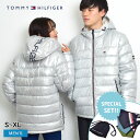 トミー ヒルフィガー アウター メンズ 【今だけクーポン配布中】トミーヒルフィガー アウター メンズ QUILTED HOODY SHERPA JACKET TOMMY HILFIGER 150AN214 ジャケット 中綿 中わた 羽織 上着 ブランド ロゴ シンプル カジュアル 旅行 長袖 フード ボア フルジップ 刺しゅう ワッペン トリコロール 暖か