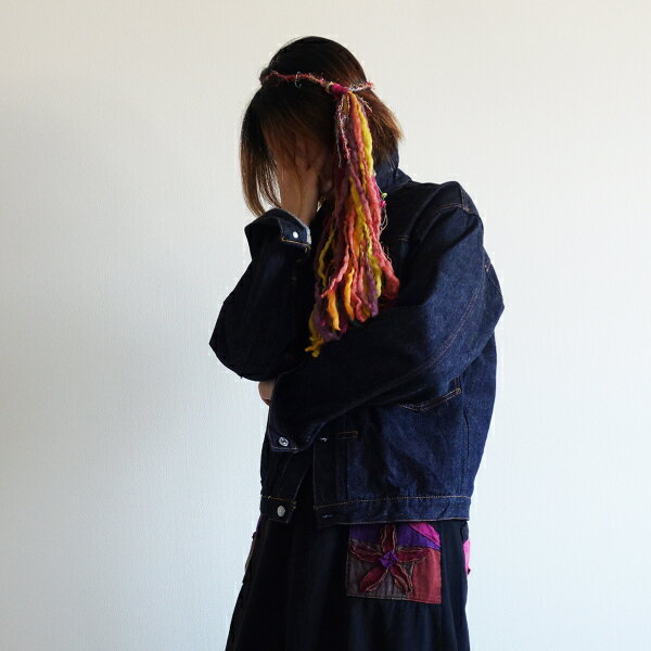 巻くだけアレンジ　ヘアーアレンジ アジアン　ボヘミアン　ヒッピー　ロング THAI22T2A066 　oracha