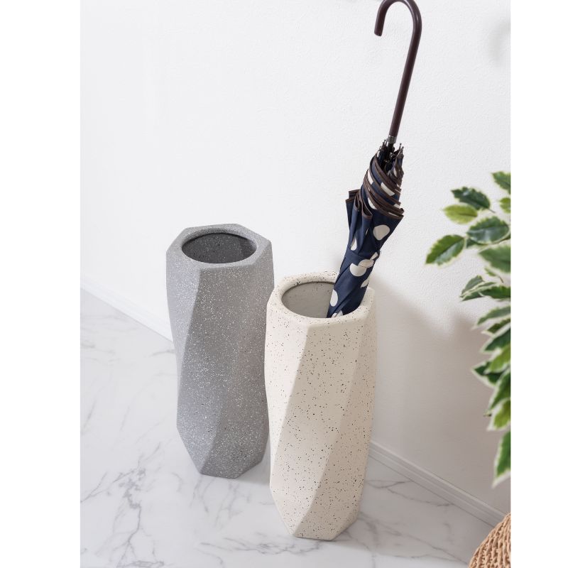 傘立て おしゃれ 陶器 屋外 屋内 玄関 北欧 アンブレラスタンド シンプル ベーシッ...